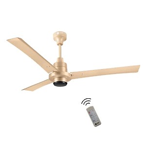 Orient Electric 1200 mm I Tome Remote | BLDC energy saving ceiling fan | BEE 5-star rated, consumes 26W at the highest speed | 3-year warranty by orient | Brown, pack of 1 price in India.