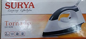Surya Tornado Dry Iron (1000W) price in India.