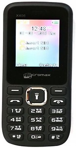 Micromax X406 (Black) price in India.