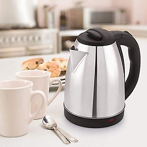 BMS Lifestyle Fast Boiling Tea Kettle Cordless, Stainless Steel Finish Hot Water Kettle Tea Kettle, Tea Pot Hot Water Heater Dispenser 1500 Watts Electric Kettle (1.8 L, Silver), 2 Litre price in India.