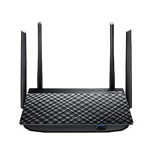 Asus RT-AC58U AC1300 Dual Band Gigabit Wireless Router (Black, Not a Modem) price in India.