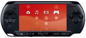 Sony PSP E1004 - Free Game: Street Cricket II (Sony PSP) (Black) price in India.