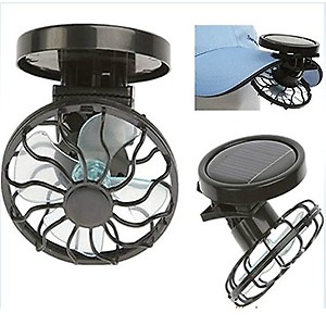 Futaba Solar Cell Clip On Fan For Hiking, Black price in India.
