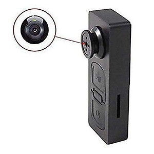 Callie HD Audio and Video CCTV Cam Covert Spy Miniature Button Hidden Camera price in India.