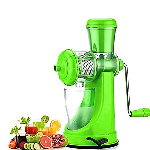 SLINGS Plastic Smart Fruits & Vegetable Juicer With Unbreakable Body & Advance Technology Hand Juicer  (Green) price in India.