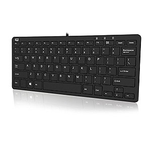 Adesso SlimTouch 510 Mini Keyboard with USB Hubs (AKB-510HB) price in India.
