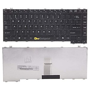 Lap Gadgets Laptop Keyboard for Toshiba Satellite A200 A205 A300 A305 M200 M300 L455 Series 6 Months Warranty with Free Keyboard Protector Skin by Lap Gadgets price in India.