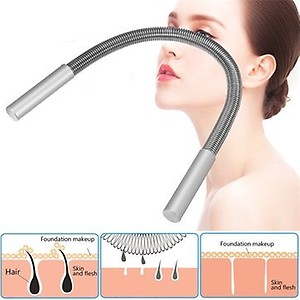 Generic Brand New Beauty Durable Coil Facial Hair Threading Portable Stainless Steel Epilator price in India.