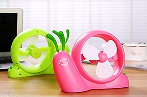 Premsons® Mini Smail Shape Fan Perfect for Home, Kitchen, Study (Colors Many Very) price in India.