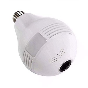 AGPtek KhuFiya Operation Imported from China WiFi IP 960p Bulb Camera for Home,Office,Shop Supports in iOS & Android.Remote Monitoring from Any Where. price in India.