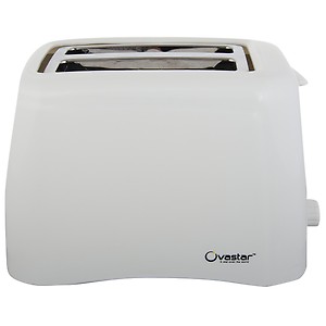 Ovastar 2 Slice Popup Toaster - 16 cms x 28.5 cms x 18.5 cms, White price in India.