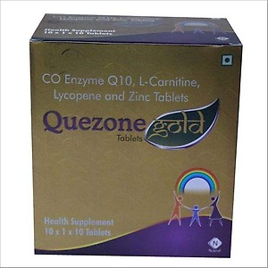 NUKIND Quezone Gold Tablet, Pack of 1x10 Tablets price in India.