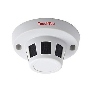 TouchTec Smoke Detector Hidden spy Camera compatiable with All Dvrs price in India.