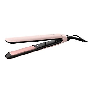 Philips Advanced KeraShine Straightener BHS378/10 | ThermoProtect Technology with 6 LED Temp Setting | Frizz-Free Shiny Smooth Hair (Pink) price in India.