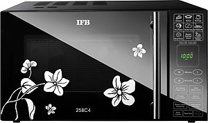 IFB 25 L Convection Microwave Oven (25BC4, Black, Floral Design, With Starter Kit) price in .