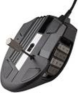 Corsair Scimitar RGB Elite, MOBA/MMO Gaming Mouse, Black, Backlit RGB LED, 18000 DPI, Optical (CH-9304211-AP) price in India.