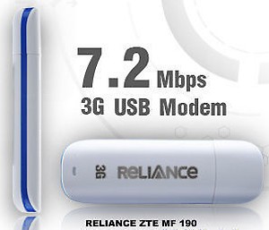 Reliance Mf 190 Data Card price in India.