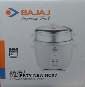 BAJAJ Majesty New SWX 3 DLX Black Toast (Black) price in India.