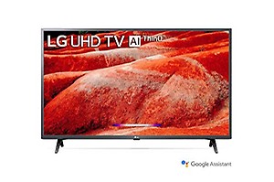 LG 126 cms (50 inches) 4K Ultra HD Smart LED TV 50UM7700PTA (Ceramic Black) price in India.