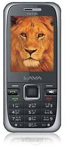 Lava Kkt 25 (Brown & Silver, with 2 GB Memory Card) price in India.