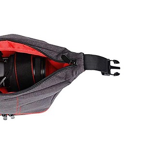 SLB Works 1X(Portable Camera Bags Frosted Touch Photo Camera SLR Waterproof Camera Ca D2I7 price in India.