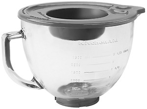 KitchenAid K5GB 4.8-Litre Glass Bowl for Tilt-Head Stand Mixer price in India.