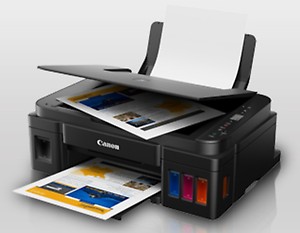 Canon Pixma Ink Efficient G2010 Multi-function Color Inkjet Printer (Color Page Cost: 0.21 Rs. | Black Page Cost: 0.09 Rs.)  (Black, Ink Bottle) price in .
