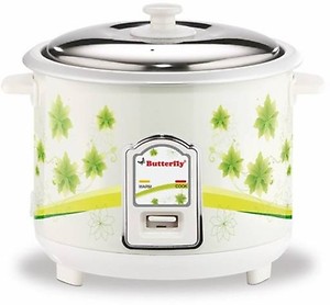 Butterfly JADE Electric Rice Cooker  (1.8 L, White) price in India.