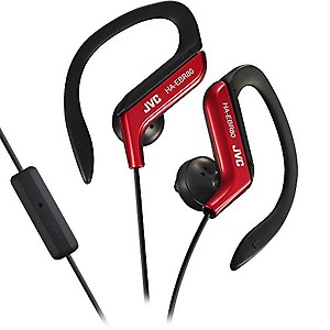 JVC HA-EBR80-R Sport Clip Headphones with Mic (Red) price in India.