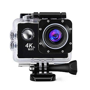 TechKing (3 Year Warranty 4K 1080 Action Camera, Dual 2 Inch LCD Screen 16 MP Image Sensor 170 Wide-Angle Lens Sports Camera price in India.