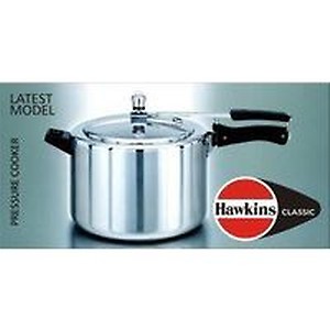 Hawkins Classic 8L Aluminium Inner Lid Pressure Cooker (Silver), 8 Liter price in India.