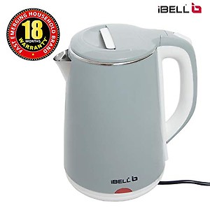 IBELL Sek150L Premium Electric Kettle 1.5 Litre,1500 Watts, Stainless Steel, Auto Cut-Off Feature (Silver) price in India.