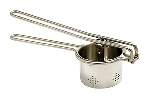 Norpro Stainless Steel Potato Ricer, 12in/30.5cm and holds 2.75c/22oz, Silver price in India.