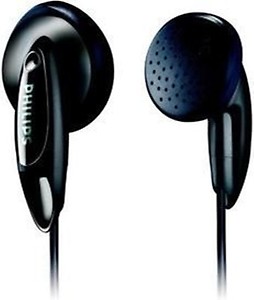 Philips SHE1360/97 Earphones without Mic (Black) price in India.