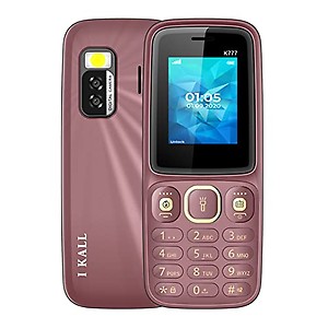 I KALL K777 Keypad Mobile (1.8 Inch, 1000 mAh) (Red)