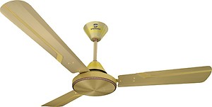 Havells Standard Robusta 1200 mm 3 Blade Ceiling Fan  (antique gold brushed nickle, Pack of 1) price in India.