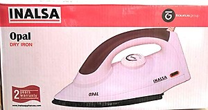 Inalsa Opal 1000 W Dry Iron White/Grey price in India.
