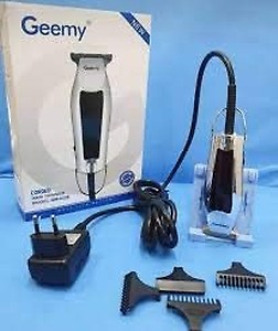 Geemy Corded hair trimmer model - GM - 6228 Trimmer 60 min Runtime 5 Length Settings  (White) price in India.