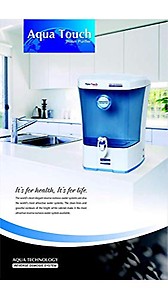 Aqua Touch Harsiddhi Enterprise 10 Liter RO + B12 + TDS Water Purifier (Blue) (And Free Installation kit, Spun Filter & Bowl and Spaner) price in India.