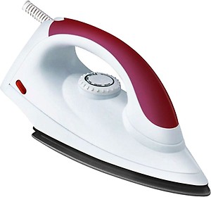 GOLDDUST Spark 1000 W Dry Iron  (White, Maroon) price in India.