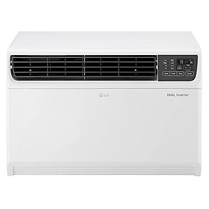 LG 1.5 Ton 5 Star DUAL Inverter Wi-Fi Window AC (Copper, Convertible 4-in-1 cooling, HD Filter, 2022 Model, PW-Q18WUZA, White) price in .