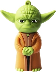 Microware Star Wars Yoda Space Alien Shape 4 GB Pen Drive price in .