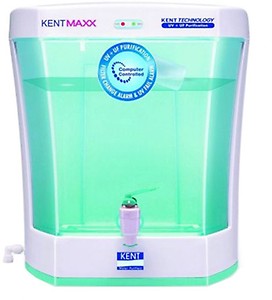 KENT Max UV Water Purifier (11013) | UV+UF Water Purification | Wall Mountable| Transparent Detachable Storage Tank | 7L Storage | 60 L/hr Output | White price in India.