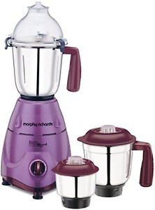 Morphy Richards Icon Royal - Orchid ICON 600 W Mixer Grinder (3 Jars, Orchid) price in India.