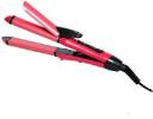 PAPAZ ENTERPRISE 2 in 1 Hair Styler- Hair Curler & Straightener Nova 2009 Hair Straightener  (Pink) price in India.