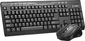 Frontech JIL-1676 Wireless Keyboard with Wireless Mouse price in India.