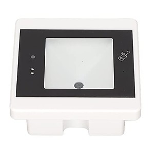 Hand Scanner Barcode, Barcode Scanner Multipurpose IC ID Reader Free Your Hands for Linux for WindowsXP/7/8/10 (R35D Black) price in India.