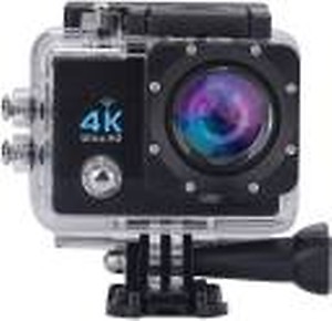 Rambot 4K Ultra HD Water Resistant Sports WiFi Action Camera with 2 Inch Display (16MP, Black) price in India.