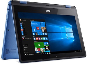 Acer Aspire R11 Intel Pentium Quad Core N3710 - (4 GB/500 GB HDD/Windows 10 Home) R3-131T-P9J9/r3-131t-p71c 2 in 1 Laptop(11.6 inch, Light Blue, 1.58 kg) price in India.