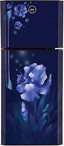 Godrej Eon 260 Litres 2 Star Frost Free Double Door Refrigerator with Uniform Cooling Technology (RT EON 275B 25 HI, Aqua Blue) price in India.